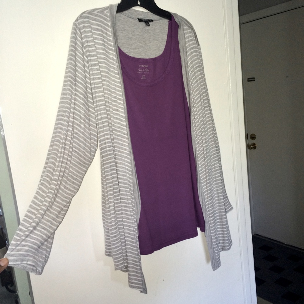 Women’s Striped Cardigan